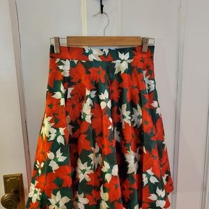 Modcloth Christmas skirt